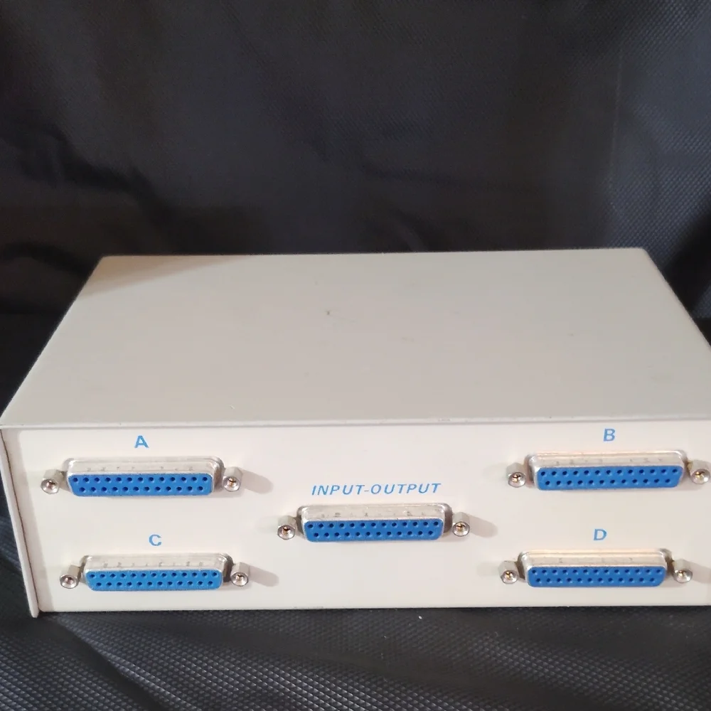 Microsoft White Control Box with Blue Accents
